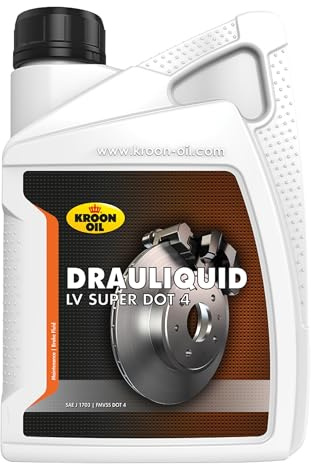 Kroon-Oil CARPOINT 33820 Drauliquid-LV Super DOT 4 1L, Blanc