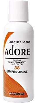 Creative Image ADORE 38 Sunrise Orange Hair Color 118ml