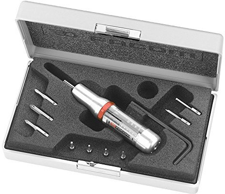 FACOM - Jeu de Tournevis Dynamométrique 20 cNm - A.300MTJ1 - Sortie Hexagonale Femelle pour Utilisation avec Embouts Série 0 à 4 mm - Serrage à Droite - Coffret Outils à Main Professionnel