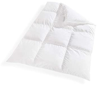 VitaloBett Winter Daunen-Decke Canadian Dreams Polar - extrem warme Bettdecke mit Daunen - Allergiker Steppdecke - Wärmeklasse 6-135x200 cm