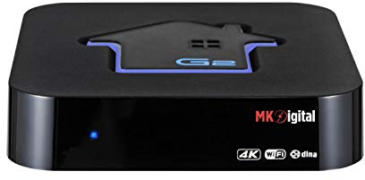MK Digital G2 4K UHD IPTV Android 7.1.2 Player H.265 2GB RAM 16GB Flash GTPlayer,2,4GHz WLAN Schwarz