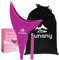 Urinario Femenino Dispositivo, Portátil Orinal Femenino Embudo De Silicona para Mujeres De Pie para Orinar, Reutilizable Urinario Mujer,Adecuado para Actividades Al aire libre,Camping,Viajes(Fucsia)