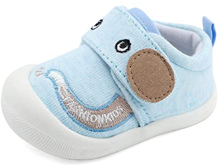 MASOCIO Chaussure Bébé Fille Garçon Premiers Pas Bebe Semelle Caoutchouc Antidérapant