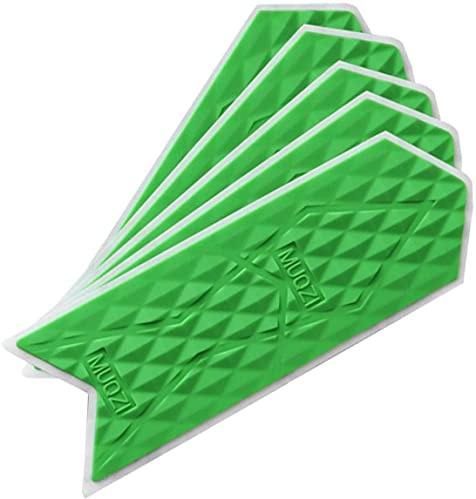Bike Frame Protection Sticker Decal Scratch-Resistant Protection Guards Bike Chainstay Protector for MTB Road Bicycle (S Green)