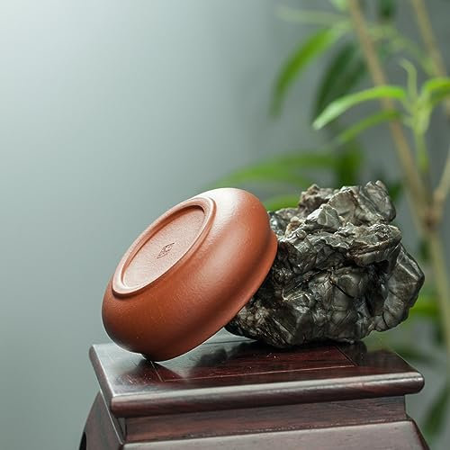 Tetera de arcilla púrpura Taza de arena púrpura Yixing mineral crudo arena púrpura taza de té pequeña taza de té 60ml taza pequeña para invitados