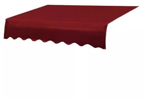 SCBTGKLN Ersatzstoff for Terrassenmarkise | 2x1.5m | Ohne Rahmen | 100% Polyester, Überdachung, Sonnenschutz, Terrasse, Balkon | Blockiert UV-Strahlen | Planenstoff(2x1.5m=6.5x4.9ft)