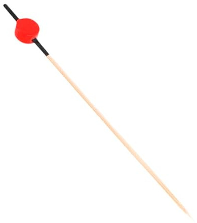 Monouso | 100 Pinchos de Bambú Japan Negro y Rojo 12cm, Palillos de Bambú, Cócteles, Aperitivos, Brochetas, Fiestas, Caterings, Bodas