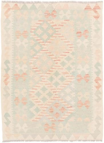 Nain Trading Kelim Afghan 89 x 119 handvävd orientalisk matta ull