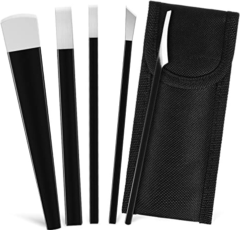 Ipetboom 5pezzi Per Pedicure Professionali Inossidabile Per Rimozione Morta e Cuticole Con Conservazione Per e