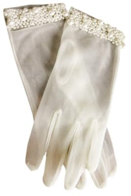 SHERCHPRY Brautkleid-handschuhe 1 Paar Brauthandschuhe Für Verlobung Hochzeit Abschlussball