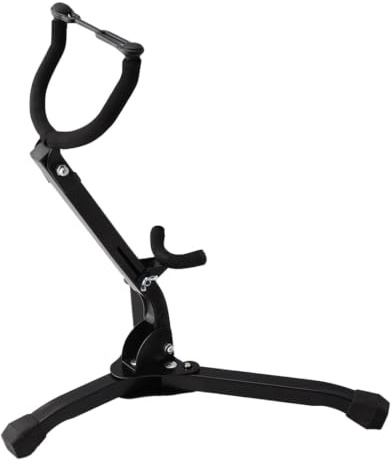 JOINPAYA Portable Tenor Saxophone Stand Langlebiger Tripod- Für Tenorsaxophon Faltbares Design Für Einfachen Transport Für Zuhause Und Musikunterricht
