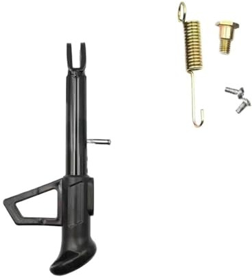 Kickstand Soporte Pata De Cabra Ajustable Para Motocicleta Scooter Soporte Lateral Soporte Entrada Soporte De Pie Apoyo Lateral Soporte De Pie(TYP C 22cm-24cm)