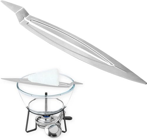 YUNSTK Feuerzange, Zuckerzange für Feuerzangenbowle, Zuckerzange Groß Rostfreier Edelstahl, Silber, 5.5 x 33 cm