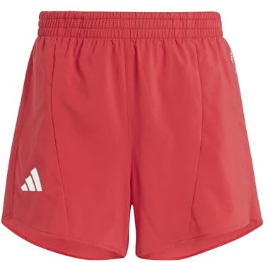 adidas Jungen Team Split Kids Shorts, Team Power red 2/White, 9-10 Years