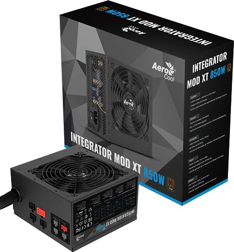Aerocool Integrator 850W 80 Plus Bronze Semi-Modular Power Supply