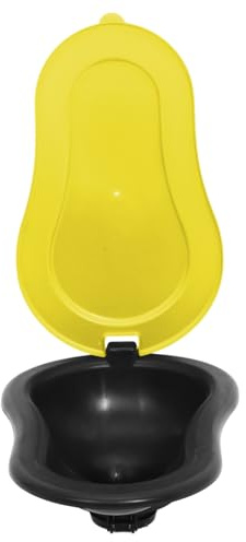 SHINEOFI Orinatoio Temporaneo Per Donne Portatili Orinatoio Femminile Anti-rovesciamento Padella Per Donne Temporanea Vaschetta Per Urina Da Per Assistenza Agli Anziani e Pazienti Costretti
