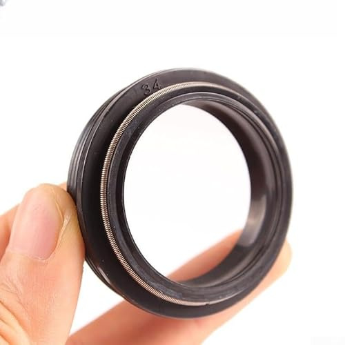 Gdfnmogo Sello de horquilla delantera de bicicleta, sello de aceite para suspensión, hecho de plástico/resina, rendimiento duradero, compatible con Fox, X-Fusion (34 mm - 42,5 mm)