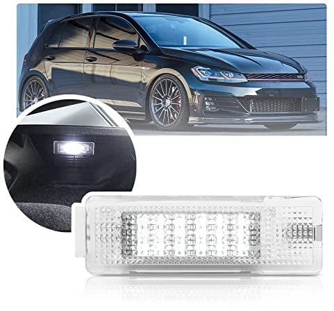 Nslumo Luce per targa auto posteriore o vano portabagagli LED luce bianca super luminosa Per Volk.swa.gen Golf MK4 MK5 MK6 MK7 Sharan Toua.reg Per Seat Toledo Ibiza Altea di carico lampada di cortesia