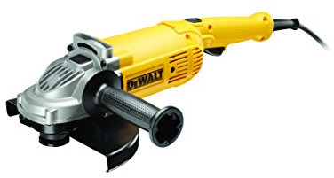 DeWalt Winkelschleifer (2.200 W, 230 mm Scheiben, inkl. Schutzhaube, Zusatzhandgriff und Zubehör) DWE494