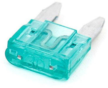 Heschen mini fusibili assortiti auto auto atm-30 SUV camion 30 a smeraldo, confezione da 50