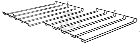 eVendix Haltegitter kompatibel mit Electrolux 405548817/7 Links rechts für Backbleche Roste Backofen