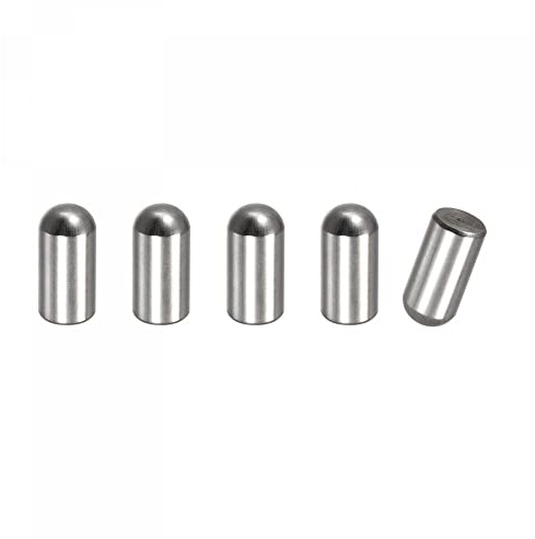 uxcell 8x15mm Dowel Pins, 5pcs 304 Stainless Steel Round Head Flat Chamfered End Dowel Pin Bunk Bed Pins Shelf Pegs Support Shelves Fasten Elements