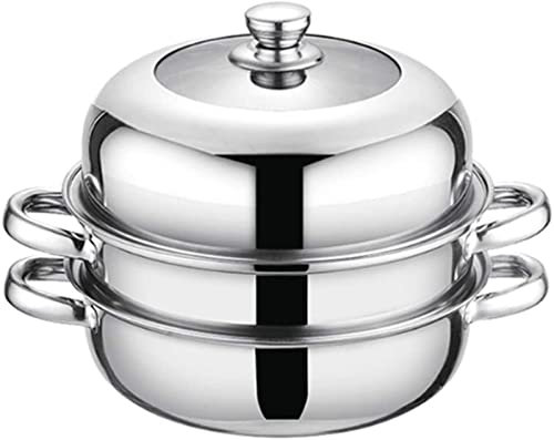 TATSEN Stainless Steel Steamer Pot Soup Pot Steamer Basket Double Boiler 3 Layers Pot Steamer Induction Cooker Metal Steamer Pan