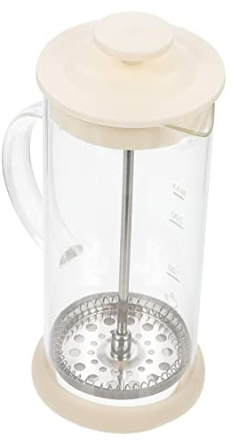 YARNOW Manuale Per Latte e Caffè Per Manuale Montalatte Pompa Portatile in Acciaio e Vetro