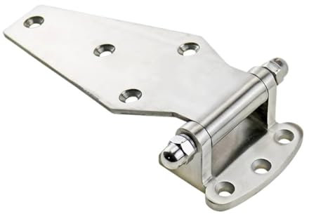 Industrial Equipment Oven 304 Stainless Steel Convex Door Hinge - Commercial Kitchen Door Heavy-Duty 7-Inch Hinge