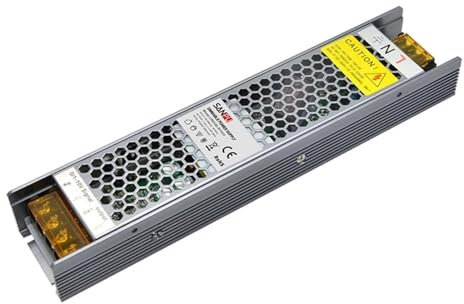 UNbit Controlador LED Regulable 24V 100W 4A Triac y atenuación 0-10V Fuente de alimentación 2 en 1 24VDC 220V 230V AC/DC Transformador de iluminación de 24 voltios