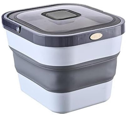 Tierfutterbehälter – faltbare Futterbox, Aufbewahrung von Hundefutter | Luftdichter Futter-Aufbewahrungsbehälter mit platzsparendem Design, zusammenklappbarer Hundefutter-Aufbewahrungsbehälter für Le