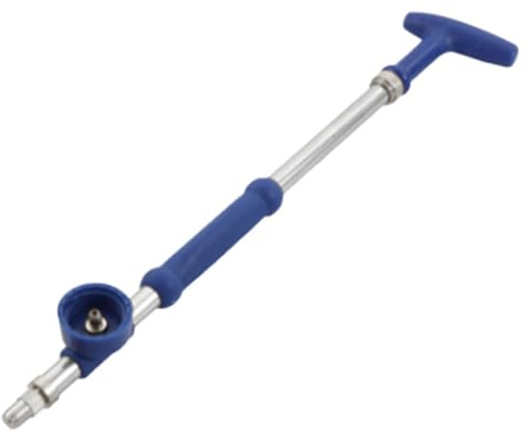Gettimore Spruzzatore manuale Push-Pull per bottiglie da 125 litri, nebulizzatore regolabile da 36 a 54 cm con doppia modalità di spruzzo, pompa a pressione in acciaio inox per giardino, prato