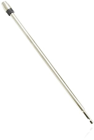 Hopzab 300mm Magnetic Screwdriver Bit Holder Extension Bar, Chrome Vanadium Steel, 1/4 Inch Hex Shank Quick Release Locking Drive Adapter for Single Head Drill Bits in Tight Spaces
