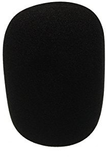 Tetra-Teknica Extra Extra Large Foam Windscreen for MXL GENESIS, Audio Technica, and Other Large Microphones, Color Black