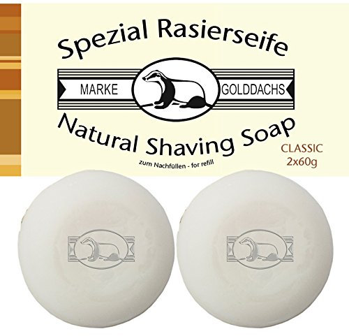 RASIERSEIFE Classic 2er Pack GOLDDACHS 2X60 g