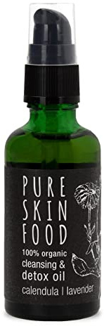 PURE SKIN FOOD Cleansing & Detox Öl, calendula - lavender, 100 ml, PSF-1204-100