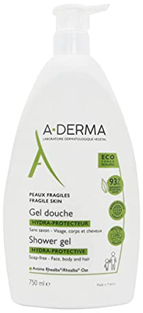 ADERMA Gel und Seife 1er Pack (1x 750 ml)
