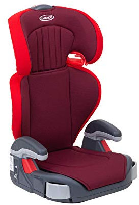Graco Junior Maxi R44 Highback Booster car seat with cupholders, Suitable from approx. 4 to 12 years (15-36kg), Chili fashion