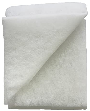 naninoa Schnee-Matte Schneedecke Kunstschnee Schneematte Schneewatte Bastelschnee Bastelwatte 100g/qm 1,0mx1,0mx1cm