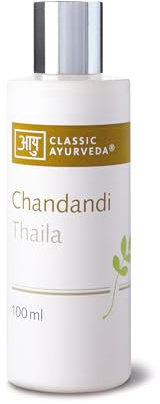 Classic Ayurveda - Chandandi Thaila - Körper-Massageöl - 100 ml - Traditionelles ayurvedisches Massageöl mit Kräutern