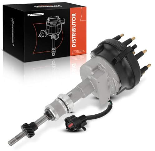 A-Premium Ignition Distributor with Cap and Rotor Compatible with Ford Bronco, E-150 Econoline, E-150 Econoline Club Wagon, F-150, F-250 1992-1996, 5.0L