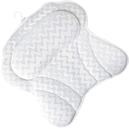 FRCOLOR Badekissen Mit Saugnapf Für Badewanne Wannenkissen Zum Entspannen Von Nacken Und Rücken Langlebiges Praktisches Kissen Für Spa Und Badewanne