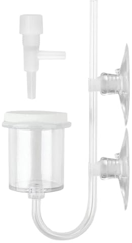 YUNSHANGHT Nano-Luftstein für Aquarium, Nano-Blasenstein, leiser Diffusor für gelösten Sauerstoff, erhöht Sauerstoff im Aquarium und Hydrokulturpumpen (35 mm)