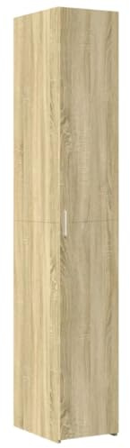 vidaXL Highboard Sonoma Oak 30x42,5x185 cm Engineered Wood