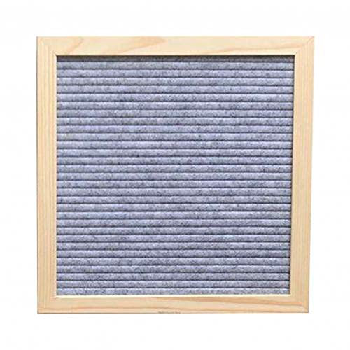 CBPNEISEK Filz-Buchstabentafel mit Buchstabenaufklebern, hölzerne Nachrichtentafel, austauschbare Buchstabentafeln for das Klassenzimmer, das Zuhause oder das Büro, Schild 10×10 Zoll /887