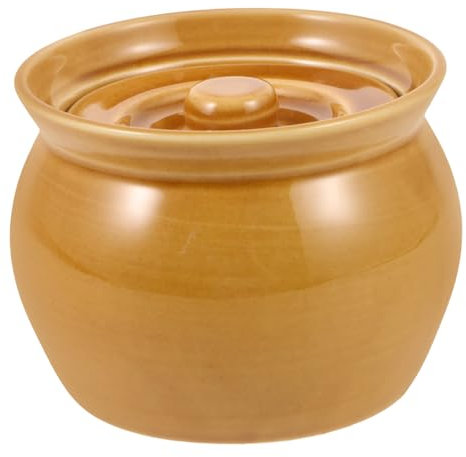 MAGICLULU Keramik- Mit Deckel Kleiner Suppenschüssel Aus Keramik Dampfsuppenschüssel Kochschüssel Für Zuhause