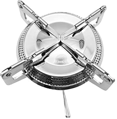 MUELODSIC Estufa De Camping Portátil De Metal, Estufa para Mochileros Pequeña y Ligera, Cocina para Picnic y Senderismo, Resistente y Práctica para Uso Al Aire Libre