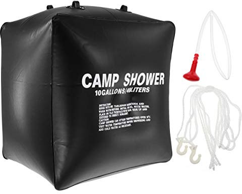 YARNOW Solar Duschtasche Mit Solar Heizung Tasche Für Camping Dusche Tasche Outdoor Tragbar Wassertasche Für Reisen Wandern Und Picknick