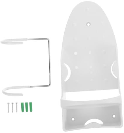 IMIKEYA Bügelbretthalter Zur Wandmontage Platzsparender Ständer Für Bügeleisen Mit Kabelaufbewahrung Geeignet Für Waschküche Zu Hause Hotel