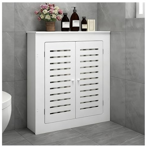 Armadietto di copertura for radiatore Installazione semplice Riscaldamento Decorativo Organizzatore di stoccaggio Battiscopa Copre il corridoio della camera da letto(80x70x15cm/31.5x27.56x5.91in)